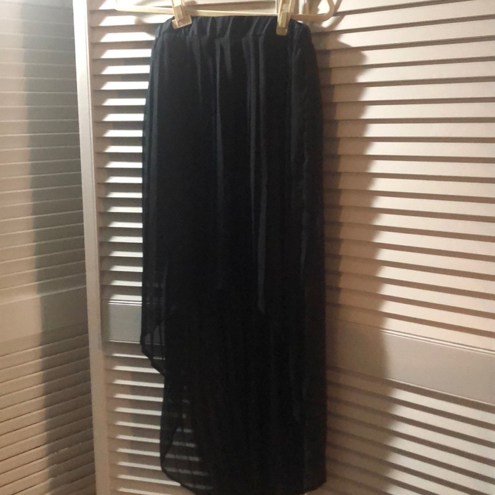 High low skirt